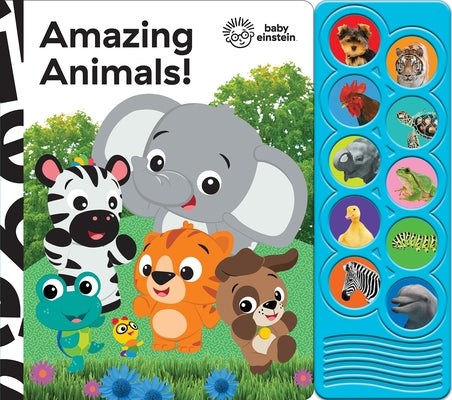 Cover Image for Baby Einstein: Amazing Animals! Sound Book [With Battery] -- Pi Kids, Board Books