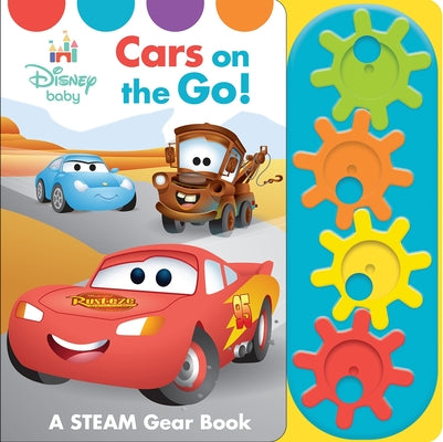 Cover Image for Disney Baby: Cars on the Go! a Steam Gear Sound Book [With Battery] -- Pi Kids, Board Books