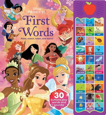 Cover Image for Disney Princess: First Words Sound Book [With Battery] -- Pi Kids, Hardcover
