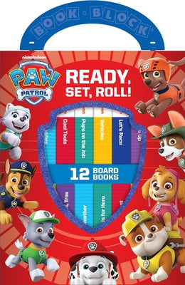 Cover Image for Nickelodeon Paw Patrol: Ready, Set, Roll! 12 Board Books -- Pi Kids, Board Books