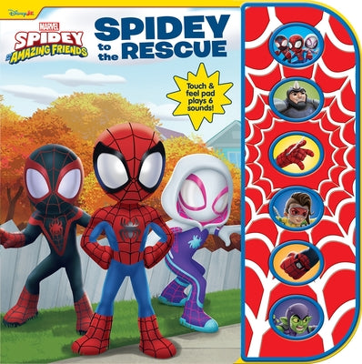 Cover Image for Disney Junior Marvel Spidey and His Amazing Friends: Spidey to the Rescue Sound Book [With Battery] -- Pi Kids, Board Books