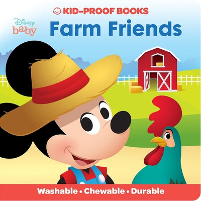 Cover Image for Disney Baby: Farm Friends Kid-Proof Books -- Pi Kids, Paperback