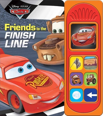 Cover Image for Disney Pixar Cars: Friends to the Finish Line Sound Book [With Battery] -- Pi Kids, Board Books