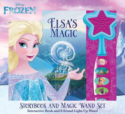 Cover Image for Disney Frozen: Elsa's Magic Storybook and Magic Wand Sound Book Set [With Battery] -- The Disney Storybook Art Team, Other