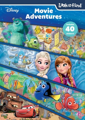 Cover Image for Disney: Movie Adventures Look and Find -- Pi Kids, Paperback