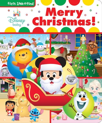Cover Image for Disney Baby: Merry Christmas! First Look and Find -- Pi Kids, Board Books