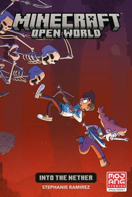 Cover Image for Minecraft: Open World--Into the Nether (Graphic Novel) -- Stephanie Ramirez, Paperback