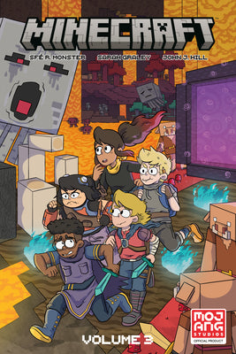 Cover Image for Minecraft Volume 3 (Graphic Novel) -- Sfé R. Monster, Paperback