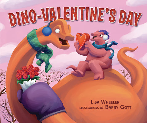 Cover Image for Dino-Valentine's Day -- Lisa Wheeler, Hardcover