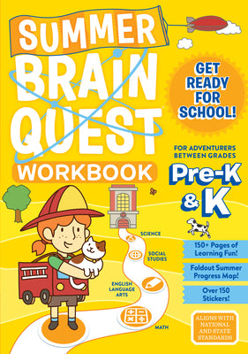 Cover Image for Summer Brain Quest: For Adventures Between Grades Pre-K & K -- Workman Publishing, Paperback