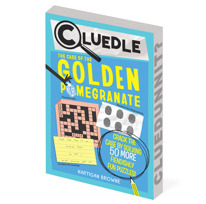 Cover Image for Cluedle: The Case of the Golden Pomegranate (Book 2) -- Hartigan Browne, Paperback