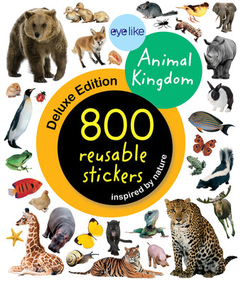 Cover Image for Eyelike Stickers Deluxe: Animal Kingdom -- Workman Publishing, Paperback