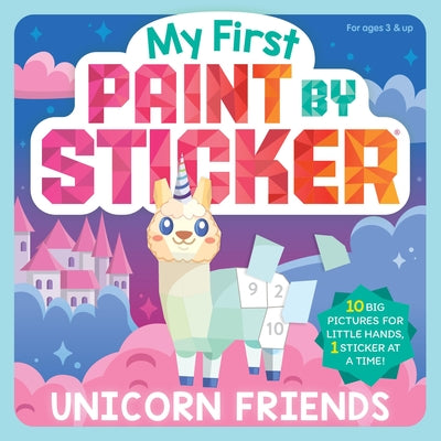Cover Image for My First Paint by Sticker: Unicorn Friends -- Workman Publishing, Paperback