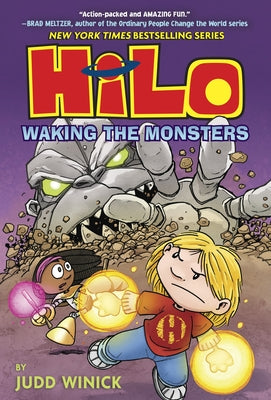 Cover Image for Hilo Book 4: Waking the Monsters: (A Graphic Novel) -- Judd Winick, Hardcover