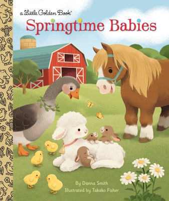 Cover Image for Springtime Babies -- Danna Smith, Hardcover