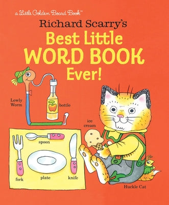 Cover Image for Richard Scarry's Best Little Word Book Ever! -- Richard Scarry, Board Books