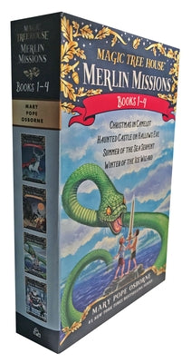 Cover Image for Magic Tree House Merlin Missions Books 1-4 Boxed Set -- Mary Pope Osborne, Paperback