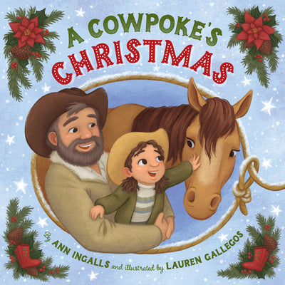 Cover Image for A Cowpoke's Christmas -- Ann Ingalls, Hardcover