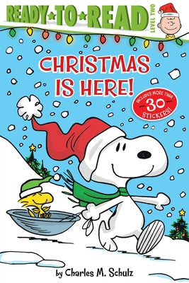 Cover Image for Christmas Is Here!: Ready-To-Read Level 2 -- Charles M. Schulz, Paperback