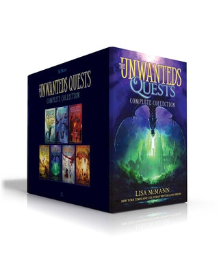 Cover Image for The Unwanteds Quests Complete Collection (Boxed Set): Dragon Captives; Dragon Bones; Dragon Ghosts; Dragon Curse; Dragon Fire; Dragon Slayers; Dragon -- Lisa McMann, Paperback