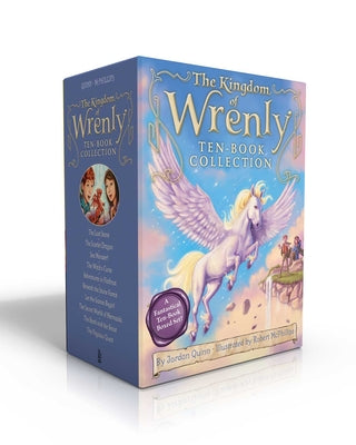 Cover Image for The Kingdom of Wrenly Ten-Book Collection (Boxed Set): The Lost Stone; The Scarlet Dragon; Sea Monster!; The Witch's Curse; Adventures in Flatfrost; B -- Jordan Quinn, Boxed Set