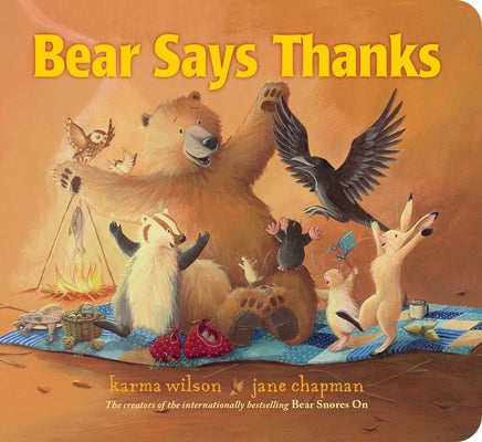 Cover Image for Bear Says Thanks -- Karma Wilson, Board Books