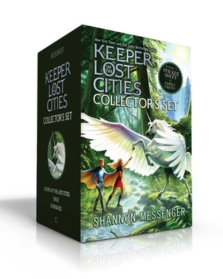 Cover Image for Keeper of the Lost Cities Collector's Set (Includes a Sticker Sheet of Family Crests) (Boxed Set): Keeper of the Lost Cities; Exile; Everblaze -- Shannon Messenger, Paperback