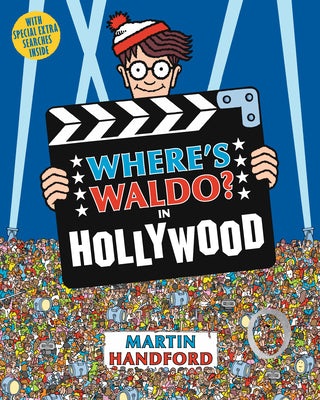 Cover Image for Where's Waldo? in Hollywood: (A Hidden Object Activity Book with Search & Find Puzzles and Spot-The-Difference Game - A Perfect Gift & Travel Companio -- Martin Handford, Paperback