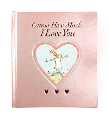 Cover Image for Guess How Much I Love You Blush Sweetheart Edition: (A Rosy Pink Valentine's Day Gift Edition of the Beloved Classic about Little Nutbrown Hare Loving -- Sam McBratney, Hardcover