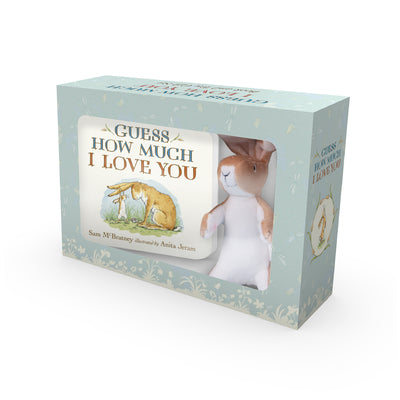 Cover Image for Guess How Much I Love You: Deluxe Book and Toy Gift Set: (Adorable Baby Shower Gift Set - Classic Board Book about Loving Right Up to the Moon and Bac -- Sam McBratney, Hardcover