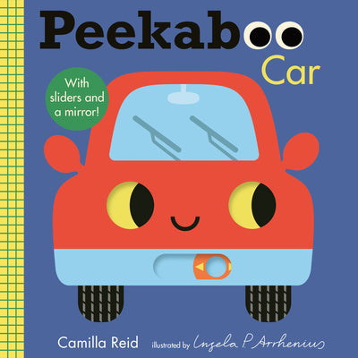 Cover Image for Peekaboo: Car: (An Interactive Board Book for Babies & Toddlers with Mirror & Sliders to Push, Pull, or Turn. Cute Artwork Includes a Truck, Bus, Tool -- Ingela P. Arrhenius, Board Books