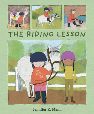Cover Image for The Riding Lesson -- Jennifer K. Mann, Hardcover