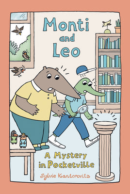 Cover Image for Monti and Leo: A Mystery in Pocketville -- Sylvie Kantorovitz, Hardcover
