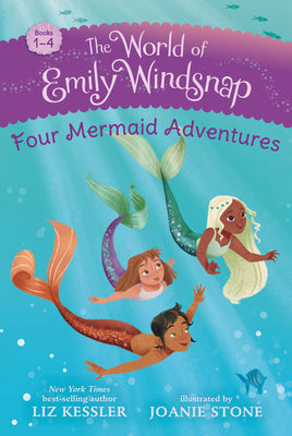 Cover Image for The World of Emily Windsnap: Four Mermaid Adventures: (Box Set of Four Early Reader Chapter Books) -- Liz Kessler, Boxed Set