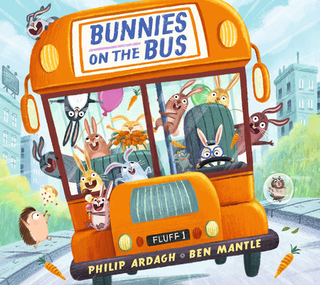 Cover Image for Bunnies on the Bus -- Philip Ardagh, Board Books
