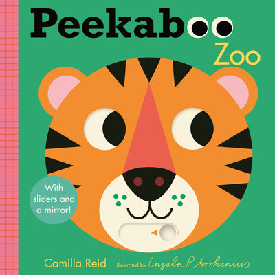 Cover Image for Peekaboo: Zoo: (An Interactive Board Book for Babies & Toddlers with Mirror & Sliders to Push, Pull, or Turn. Cute Zoo Animal Artwork Includes a Rhino -- Ingela P. Arrhenius, Board Books