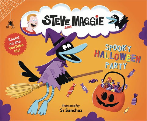 Cover Image for Steve and Maggie: Spooky Halloween Party: (A Spook-Tacular Storybook for Babies, Toddlers, Preschoolers, and Kids Ages 2-5 Featuring a Halloween Adven -- Steve and Maggie, Hardcover