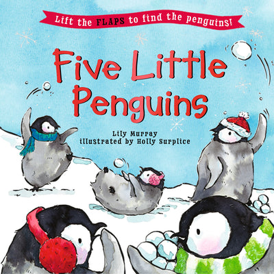Cover Image for Five Little Penguins -- Lily Murray, Board Books