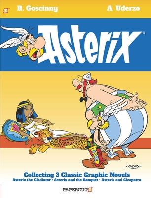 Cover Image for Asterix Omnibus Vol. 2: Collects Asterix the Gladiator, Asterix and the Banquet, and Asterix and Cleopatra -- René Goscinny, Hardcover