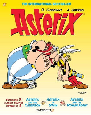 Cover Image for Asterix Omnibus Vol. 5: Collecting Asterix and the Cauldron, Asterix in Spain, and Asterix and the Roman Agent -- René Goscinny, Paperback