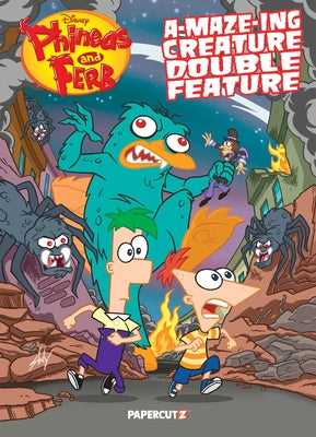Cover Image for Phineas and Ferb's A-Maze-Ing Creature Double Feature -- The Disney Comics Group, Hardcover