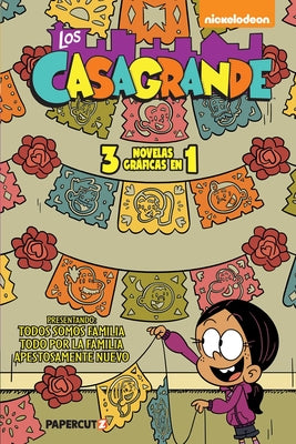 Cover Image for Los Casagrande 3 in 1 Vol. 1 (Spanish Language Edition) -- The Loud House, Paperback