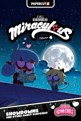 Cover Image for Miraculous Chibi Vol. 4: Showdowns and Other Sweet Surprises -- Carrie Harris, Hardcover