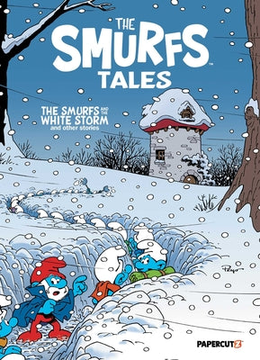 Cover Image for The Smurfs Tales Vol. 15: The Smurfs and the White Storm and Other Stories -- Peyo, Paperback