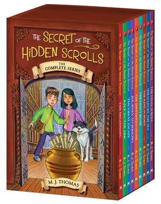 Cover Image for The Secret of the Hidden Scrolls: The Complete Series -- M. J. Thomas, Paperback