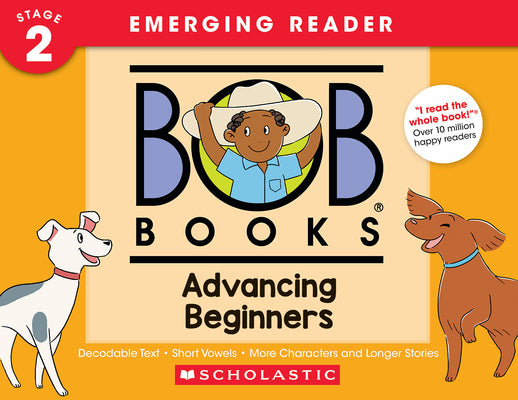 Cover Image for Bob Books - Advancing Beginners Hardcover Collection of 12 Stories Decodable Phonics Stories, Ages 4 and Up, Kindergarten (Stage 2: Emerging Reader) -- Bobby Lynn Maslen, Library Binding
