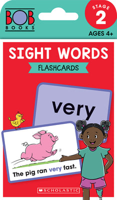 Cover Image for Bob Books - Sight Words Flashcards Phonics, Ages 4 and Up, Kindergarten (Stage 2: Emerging Reader) -- Scholastic, Other