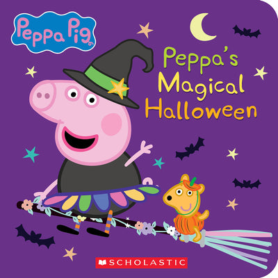 Cover Image for Peppa's Magical Halloween (Peppa Pig) -- Scholastic, Board Books