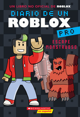 Cover Image for Diario de Un Roblox Pro #1: Escape Monstruoso (Diary of a Roblox Pro #1: Monster Escape): Volume 1 -- Ari Avatar, Paperback