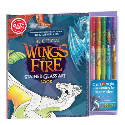Cover Image for Klutzpress Wings of Fire Stained Glass Art -- Klutz Press, Hardcover
